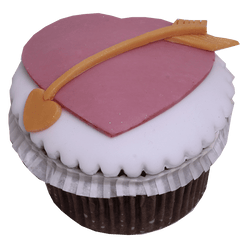 Cup Cake With Sugar Paste (Valentines) - WILTON PATISSERIE