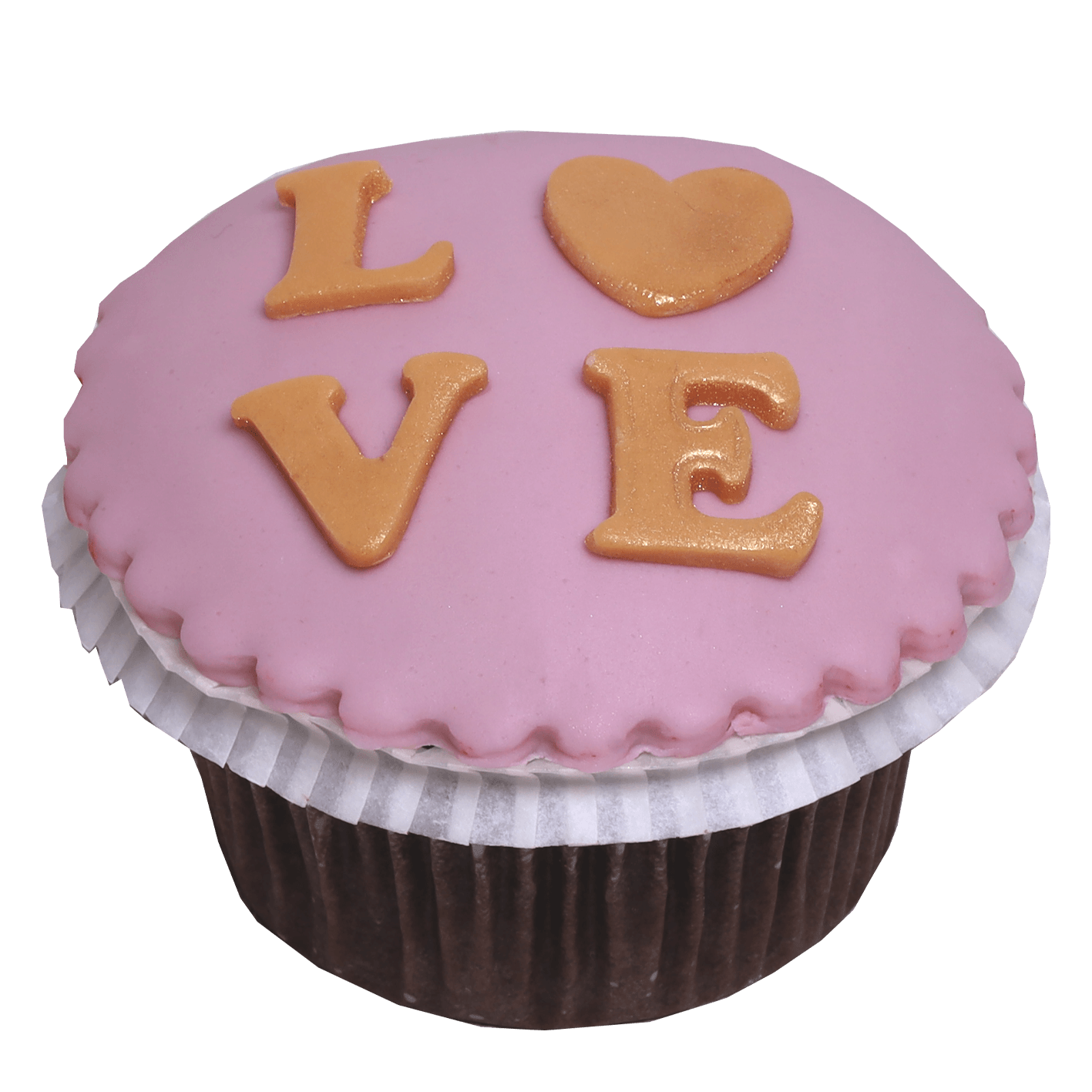 Cup Cake With Sugar Paste (Valentines) - WILTON PATISSERIE