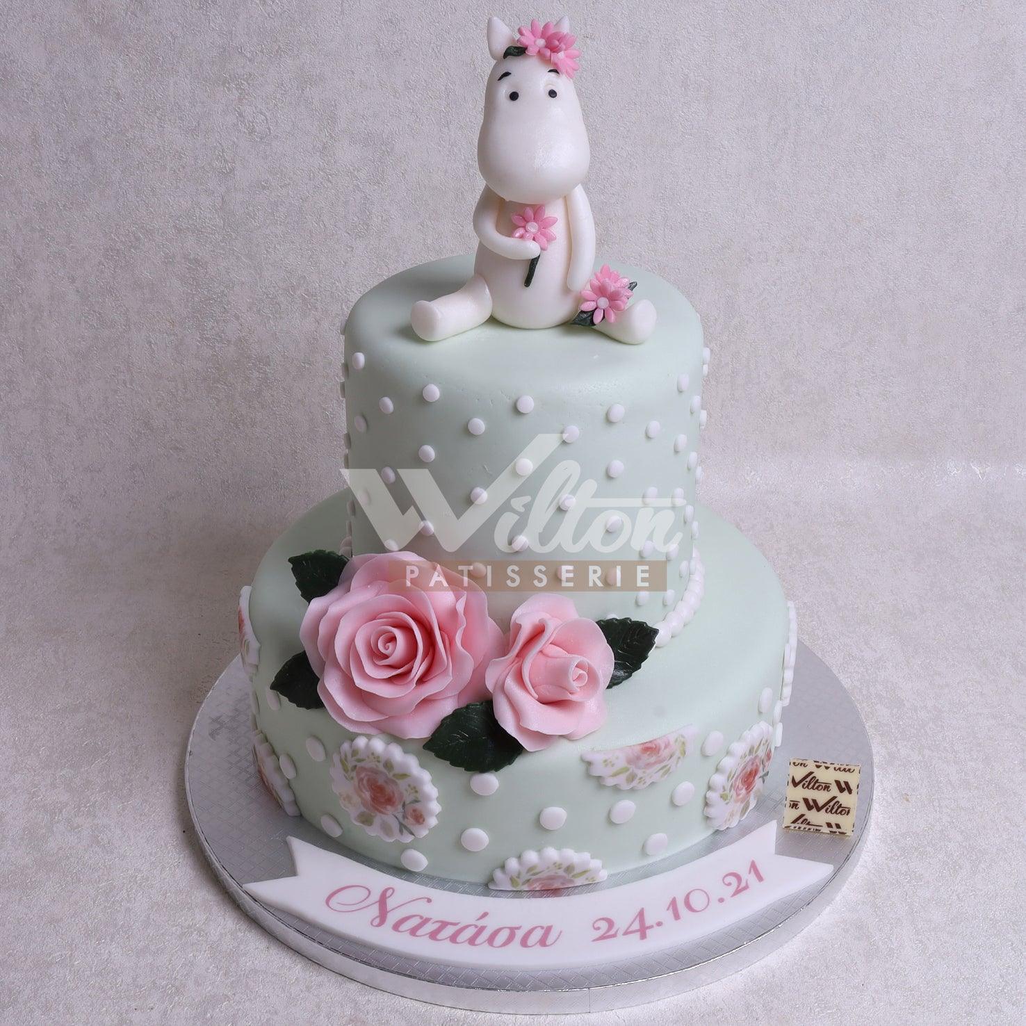 V.20.a MOOMINS - Christening Cake - WILTON PATISSERIE