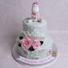 V.20.a MOOMINS - Christening Cake - WILTON PATISSERIE