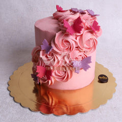 W10.c BUTTERFLIES - Women Birthday Cakes - WILTON PATISSERIE