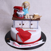 W13.b HOUSEWIFE - Women Birthday Cakes - WILTON PATISSERIE