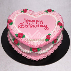 W17.a HEART - Women Birthday Cakes - WILTON PATISSERIE