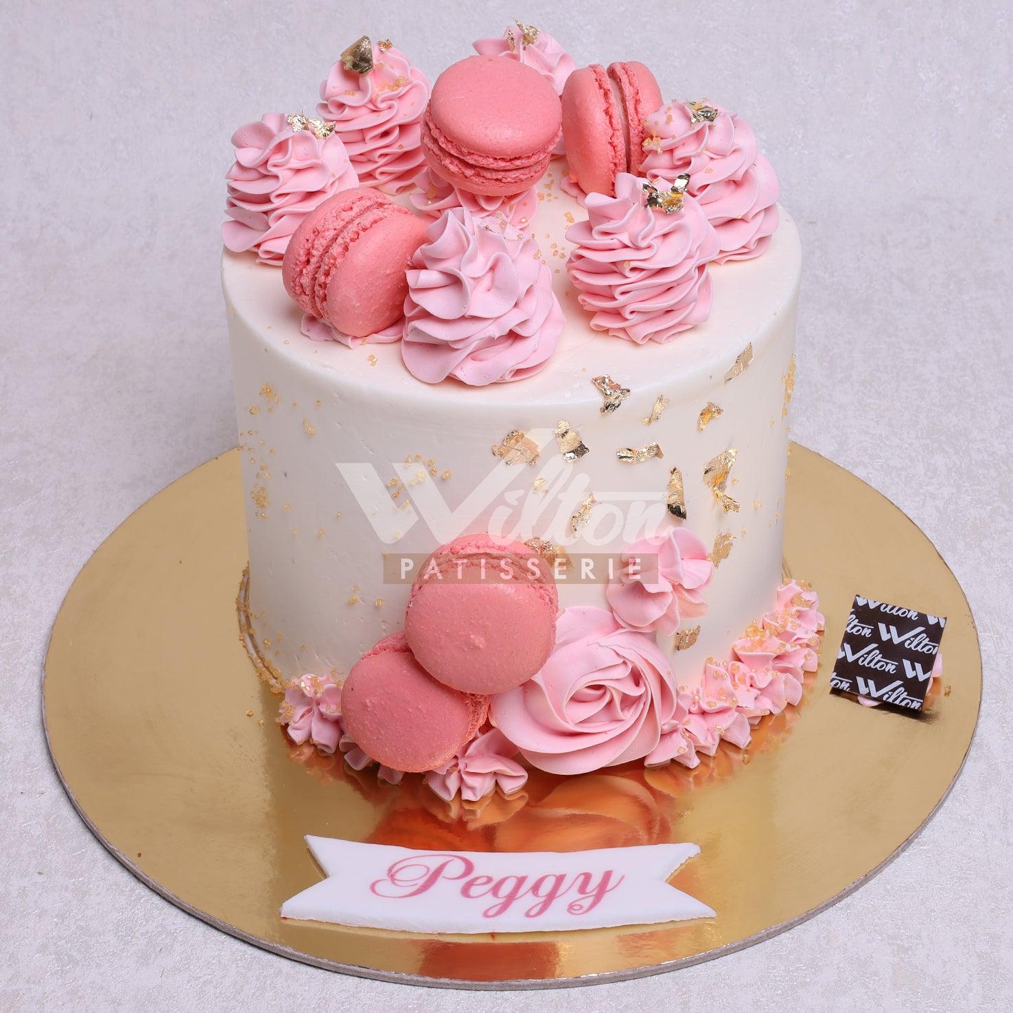 W5.10 MACARONS - Women Birthday Cakes - WILTON PATISSERIE