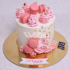W5.10 MACARONS - Women Birthday Cakes - WILTON PATISSERIE