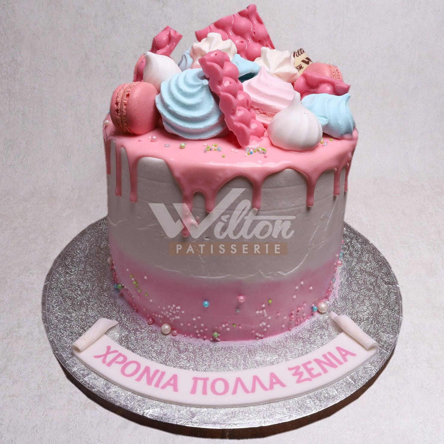 W5.8 MACARONS - Women Birthday Cakes - WILTON PATISSERIE