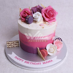 W6.12 FLOWERS - Women Birthday Cakes - WILTON PATISSERIE