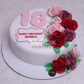 W6.14 FLOWERS - Women Birthday Cakes - WILTON PATISSERIE