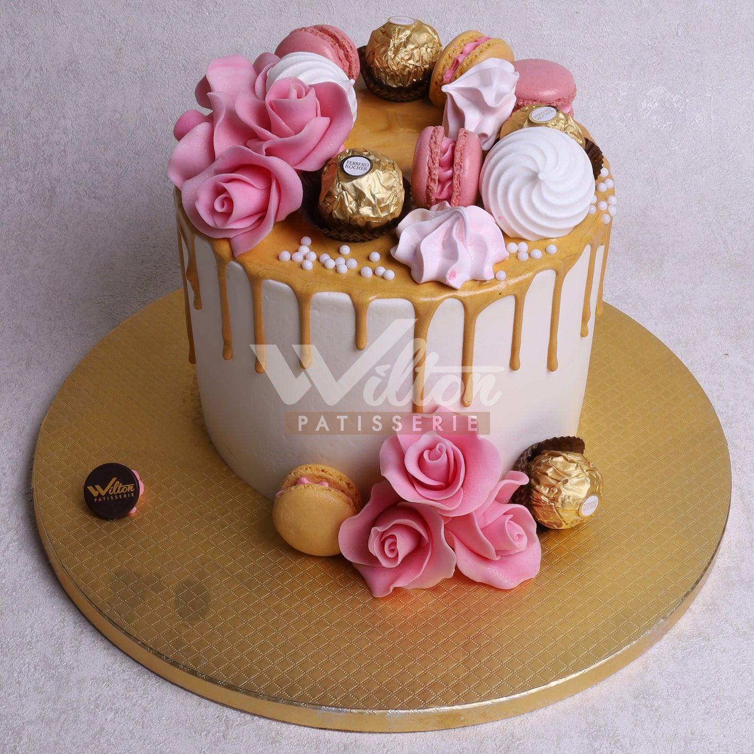 W6.1 FLOWERS - Women Birthday Cakes - WILTON PATISSERIE