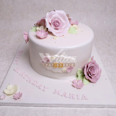 W6.20 FLOWERS - Women Birthday Cakes - WILTON PATISSERIE