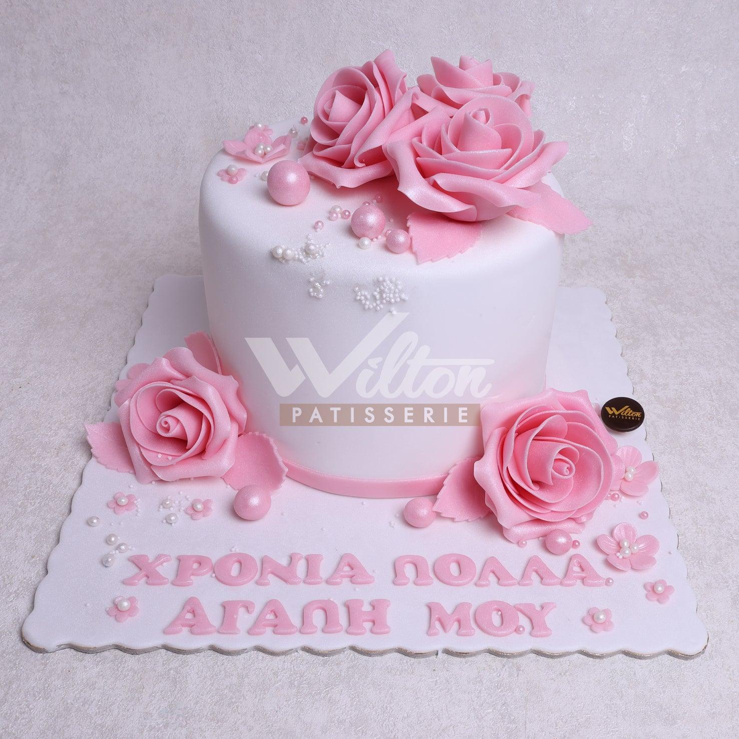 W6.27 FLOWERS - Women Birthday Cakes - WILTON PATISSERIE