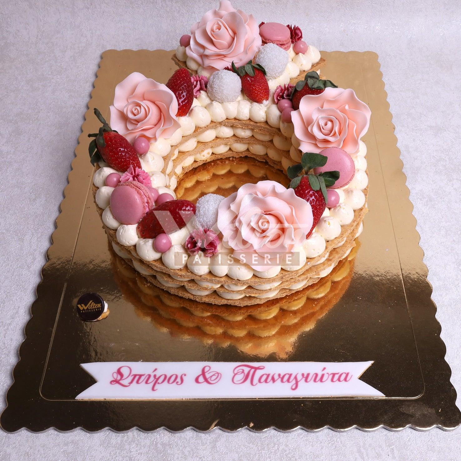 W8.c RING - Women Birthday Cakes - WILTON PATISSERIE