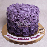 W9.d ROSETTE - Women Birthday Cakes - WILTON PATISSERIE