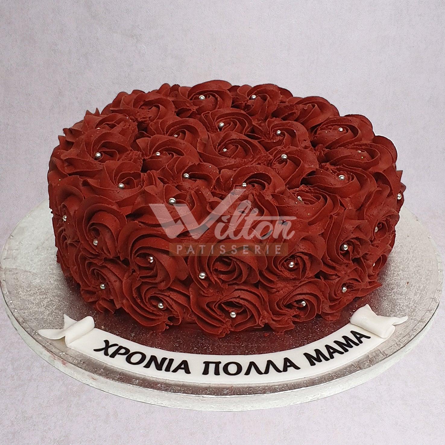 W9.e ROSETTE - Women Birthday Cakes - WILTON PATISSERIE