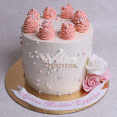 W9.j ROSETTE - Women Birthday Cakes - WILTON PATISSERIE