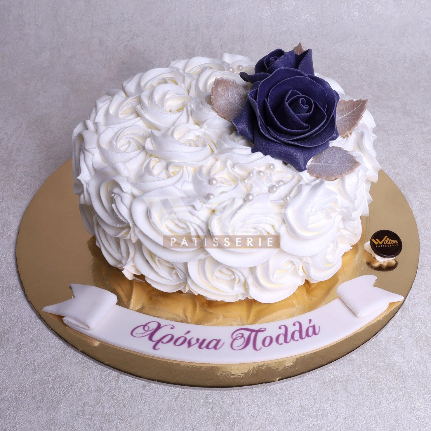 W9.m ROSETTE - Women Birthday Cakes - WILTON PATISSERIE
