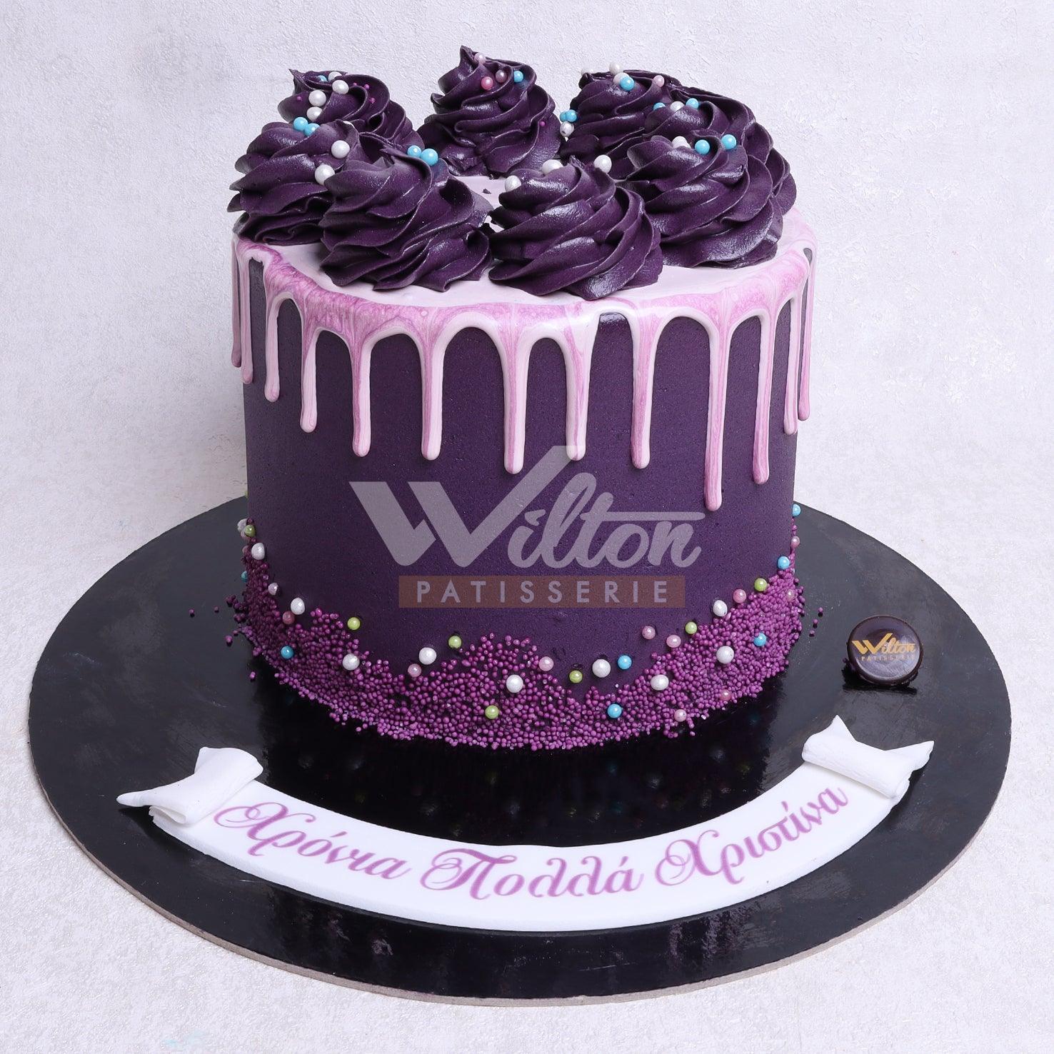 W9.n ROSETTE - Women Birthday Cakes - WILTON PATISSERIE