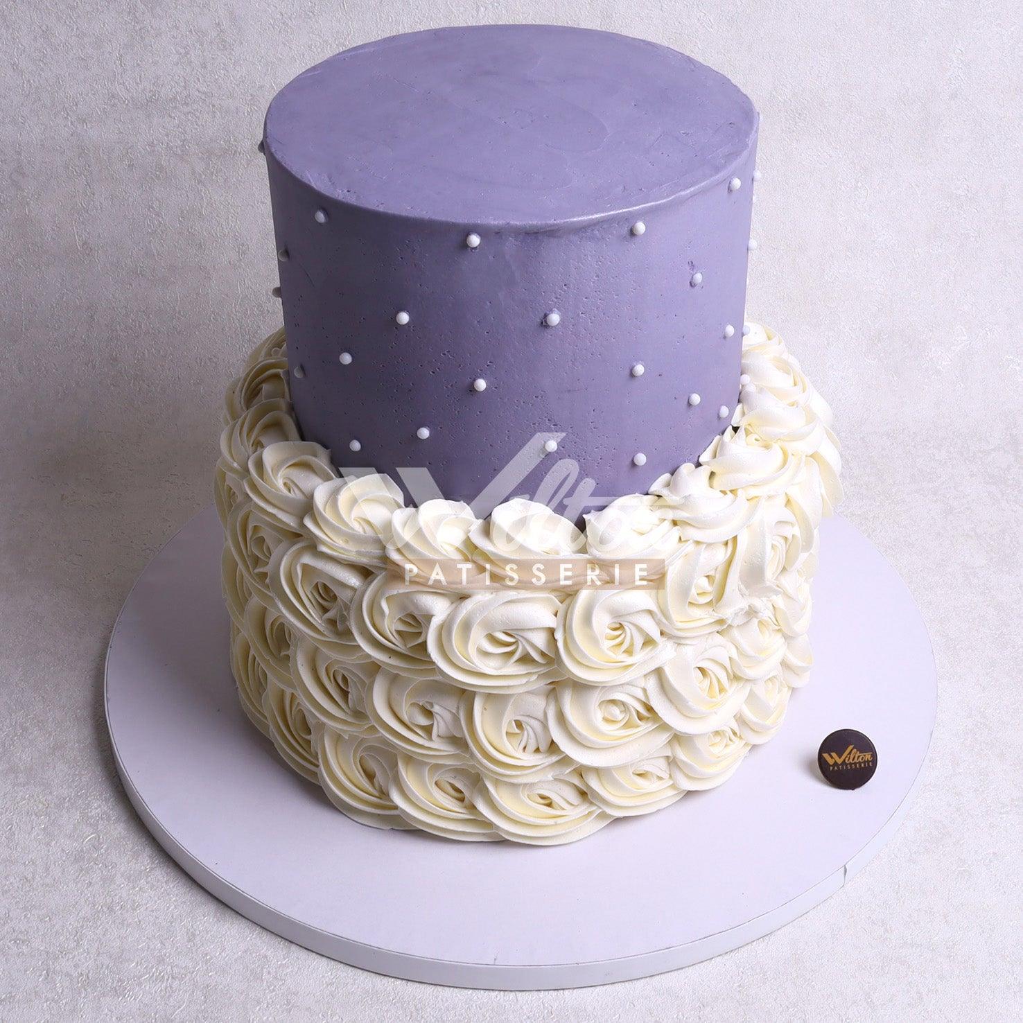 WE1.b ROSETTE - Wedding Cakes - WILTON PATISSERIE