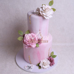 WE4.a FLOWERS - Wedding Cakes - WILTON PATISSERIE
