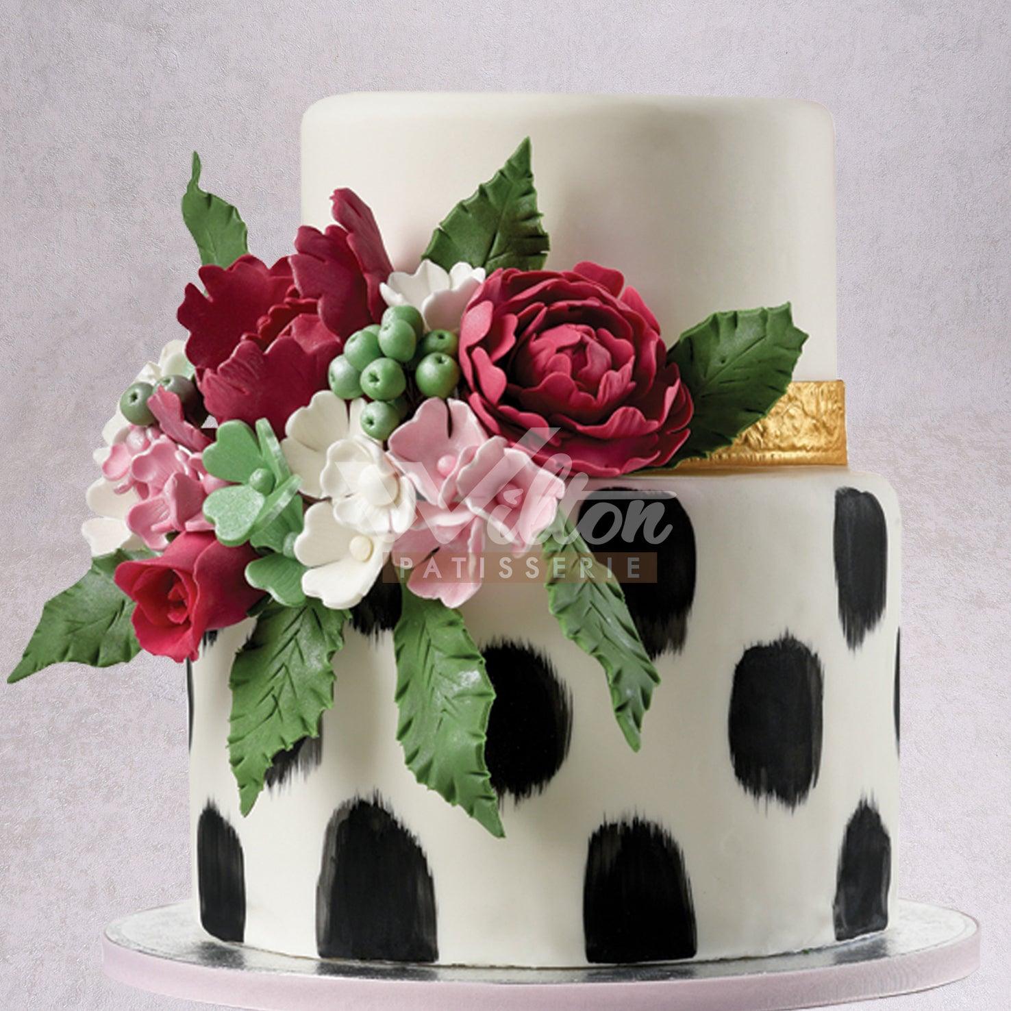 WE4.c FLOWERS - Wedding Cakes - WILTON PATISSERIE