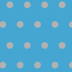Turquoise Silver Dots 63 (Dots Mat) - WILTON PATISSERIE