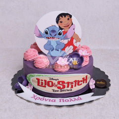 D.36.e STITCH - Children Birthday Cakes - WILTON PATISSERIE