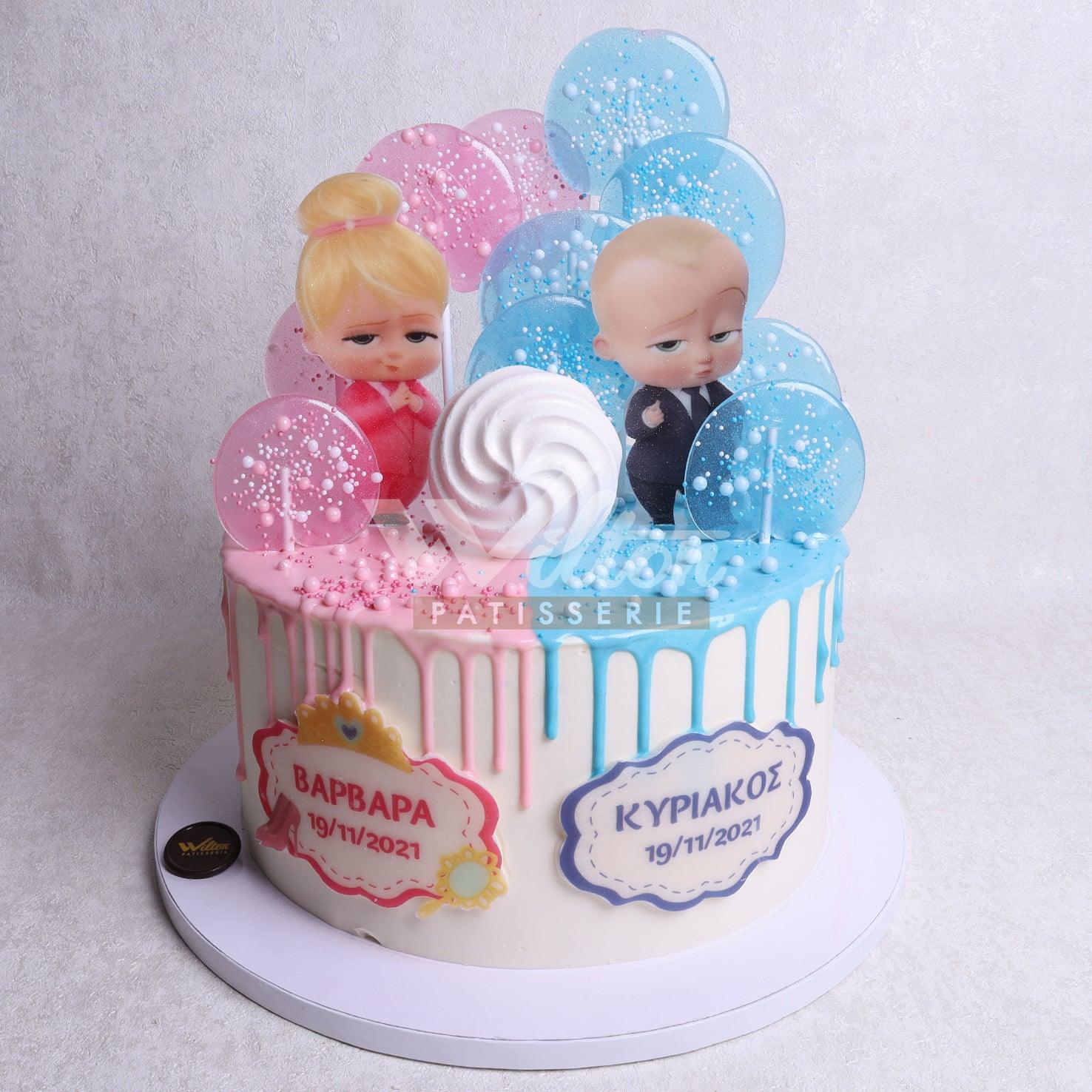 D.46.a BABY BOSS - Children Birthday Cakes - WILTON PATISSERIE