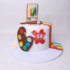 D.64.c PAINTING - Children Birthday Cakes - WILTON PATISSERIE