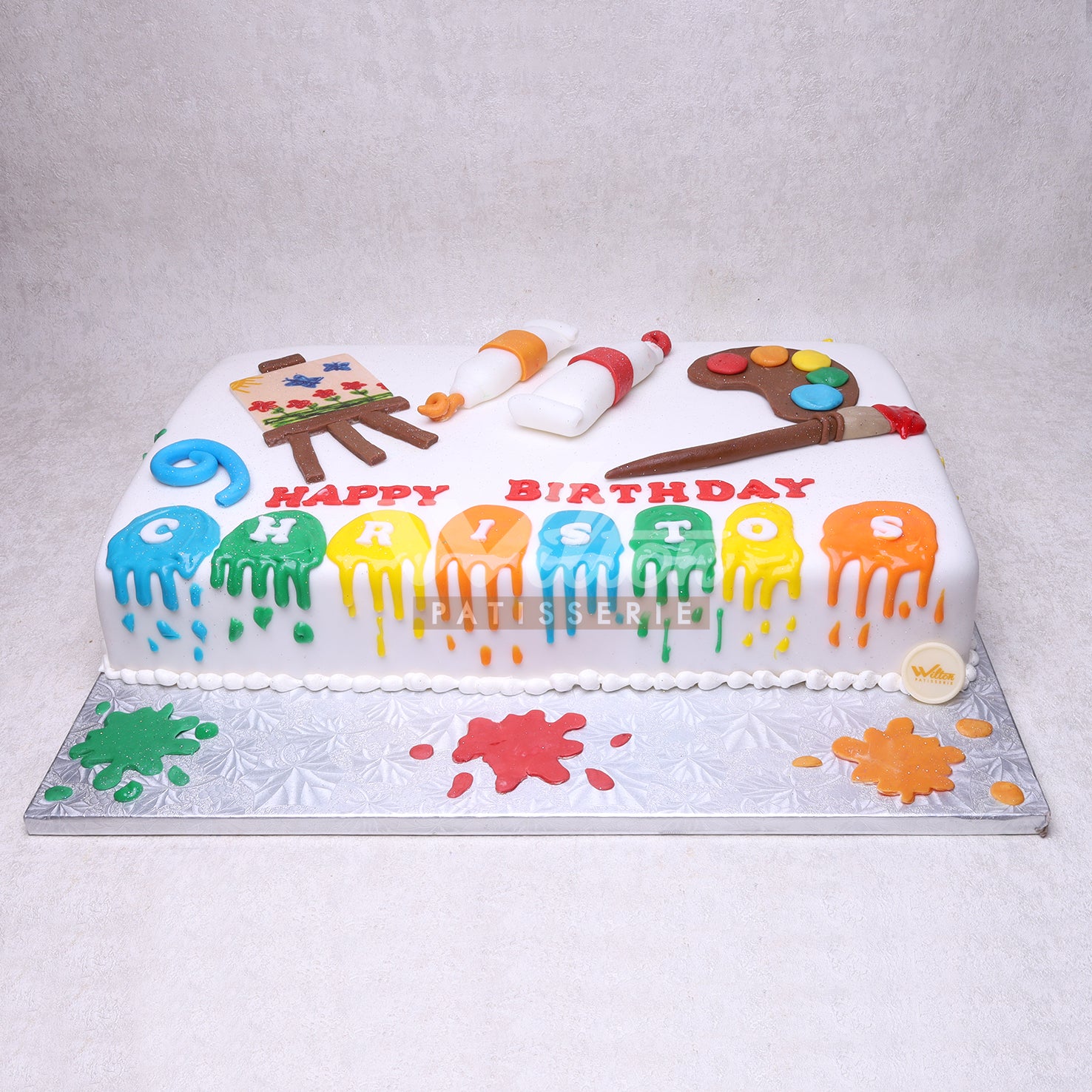 D.64.d PAINTING - Children Birthday Cakes - WILTON PATISSERIE
