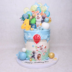D.85.a BOOBA - Children Birthday Cakes - WILTON PATISSERIE