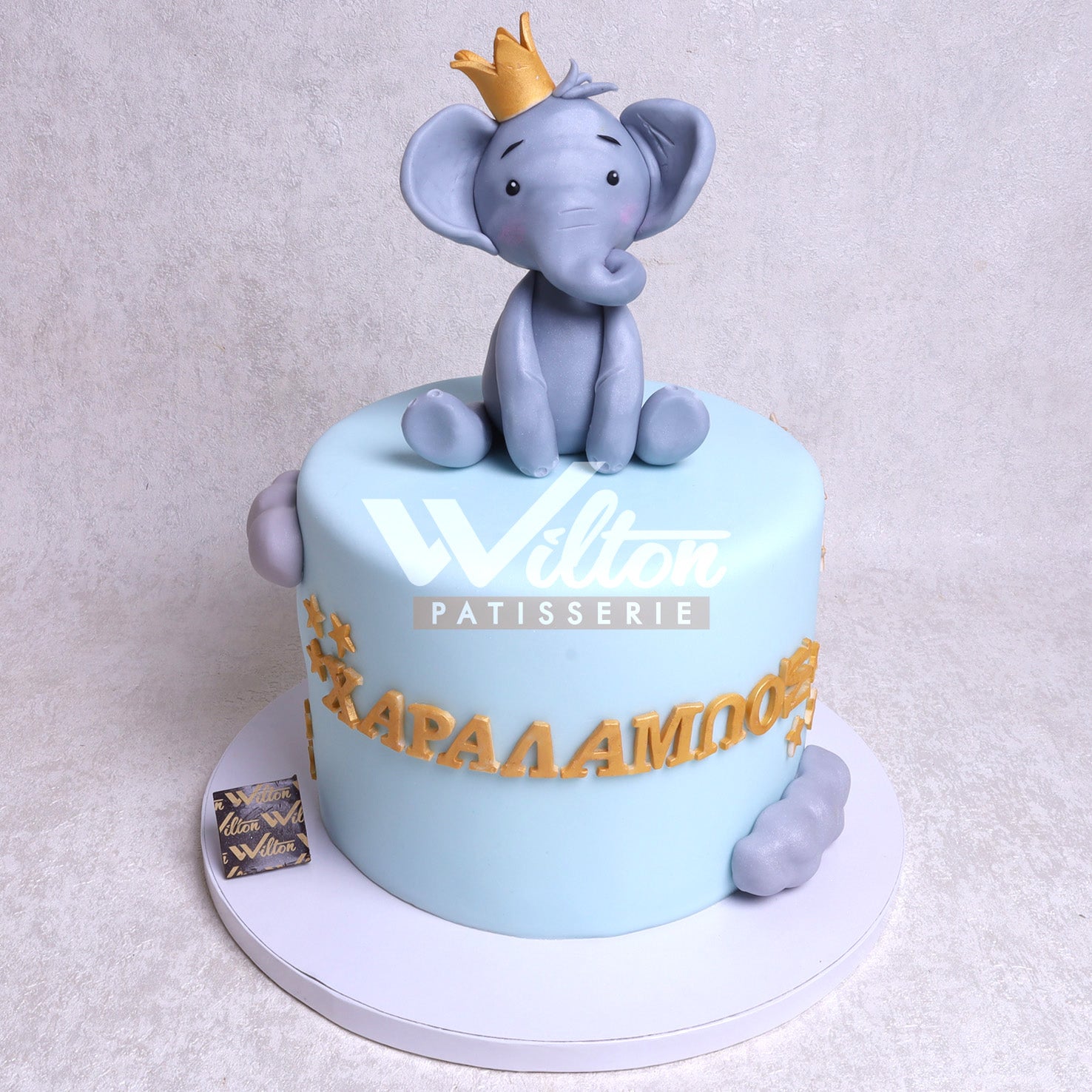 D.9.c ELEPHANT - Children Birthday Cakes - WILTON PATISSERIE