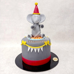 D.9.k ELEPHANT - Children Birthday Cakes - WILTON PATISSERIE