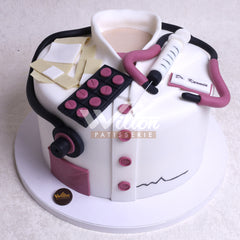 DD.12.a DOCTOR - Adult Birthday Cake - WILTON PATISSERIE