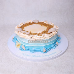 DD.49.e BEACH - Adult Birthday Cake
