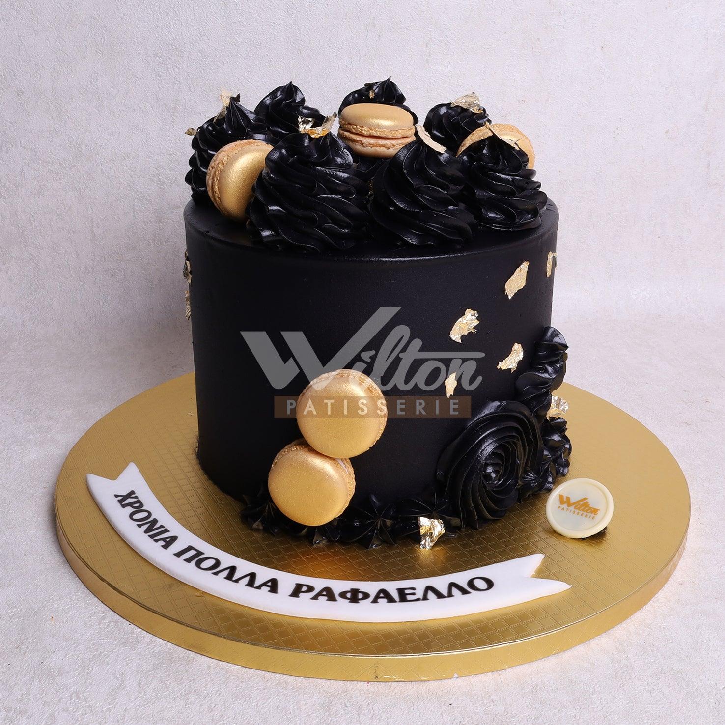 DD.7.q MACARONS - Adult Birthday Cake - WILTON PATISSERIE