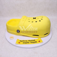 DD.75.a CROCS - Adult Birthday Cake