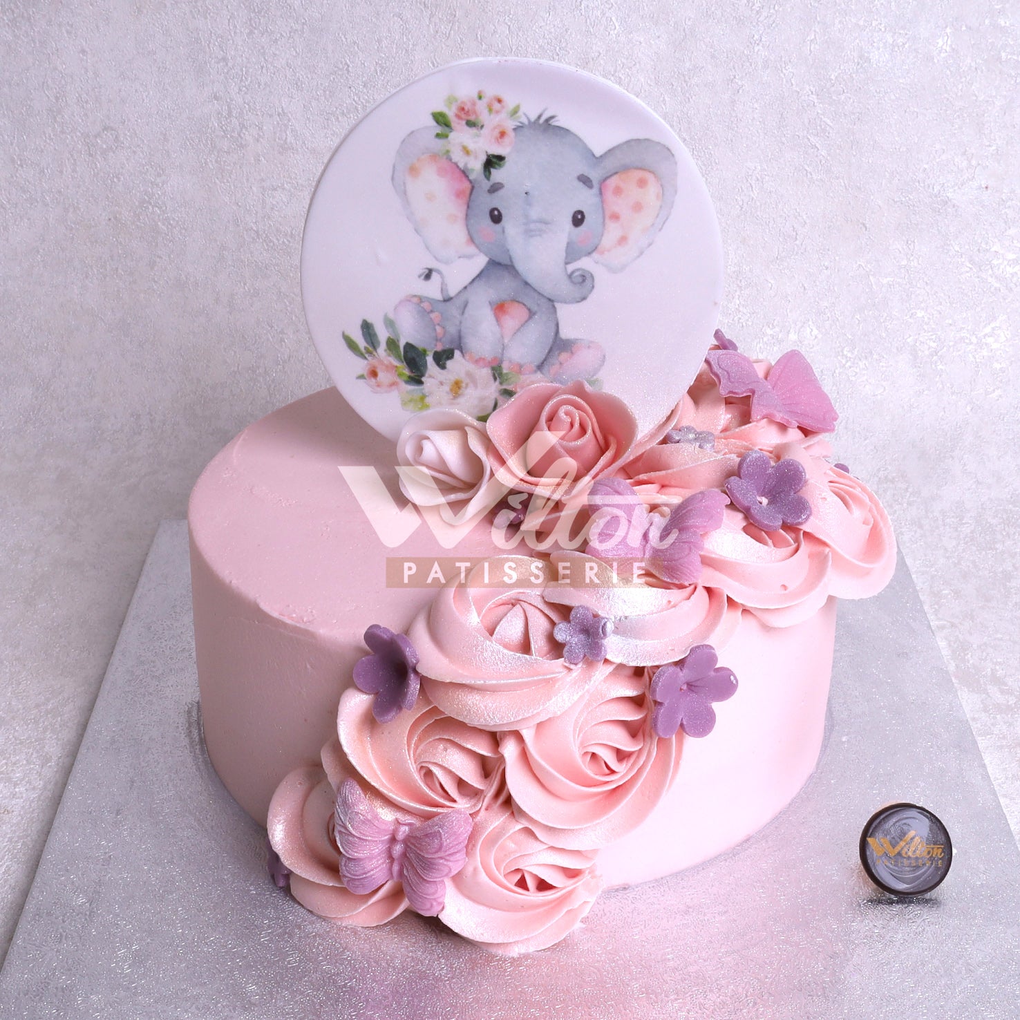G.12.d ELEPHANT - Birthday Cakes - WILTON PATISSERIE