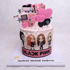 G.53.a BLACK PINK - Birthday Cakes - WILTON PATISSERIE