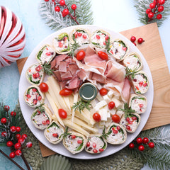 Christmas Wrap with Cold Cuts Platter 1400g