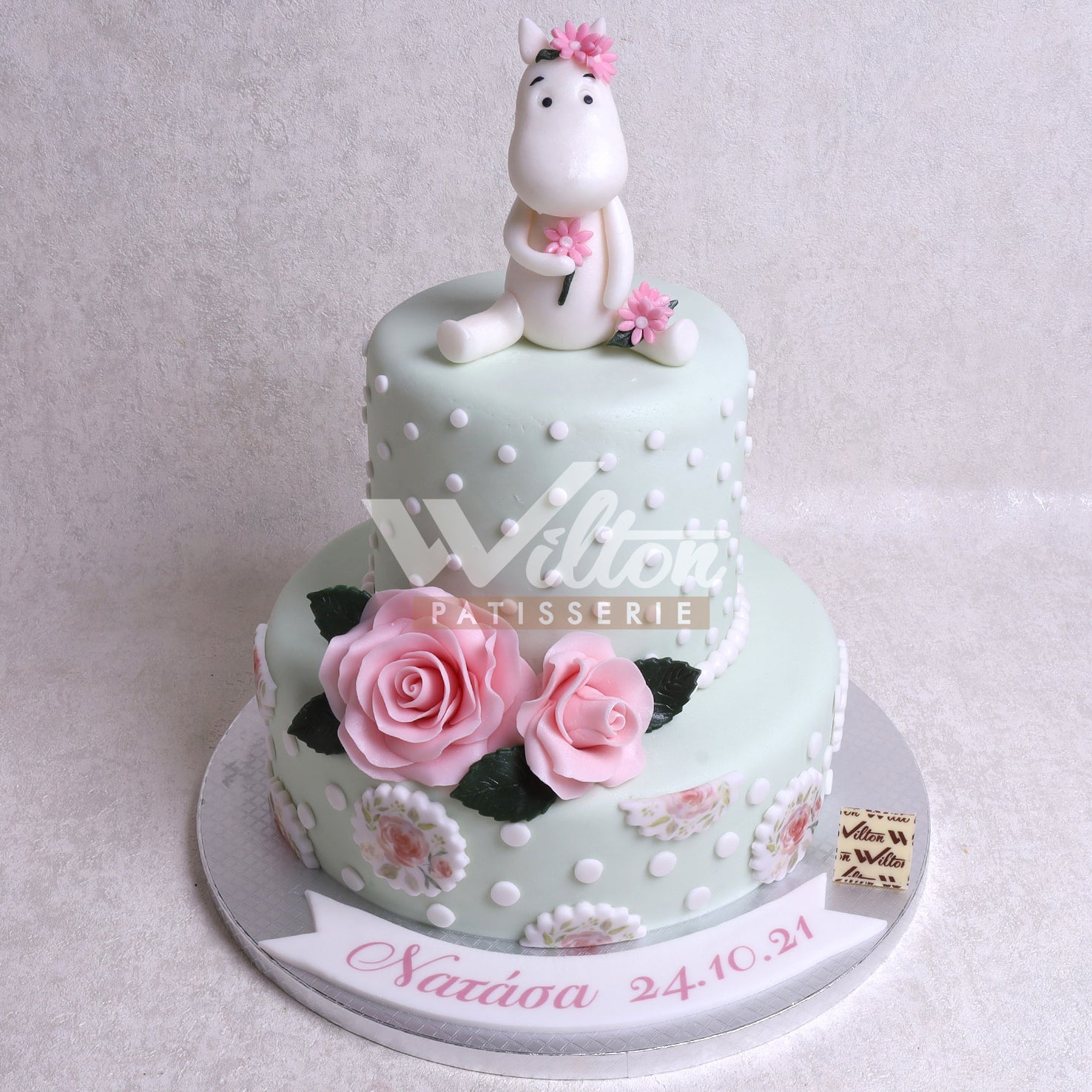 V.20.a MOOMINS - Christening Cake - WILTON PATISSERIE