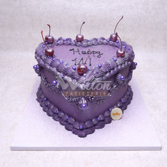 W36.f HEART - Women Birthday Cakes - WILTON PATISSERIE