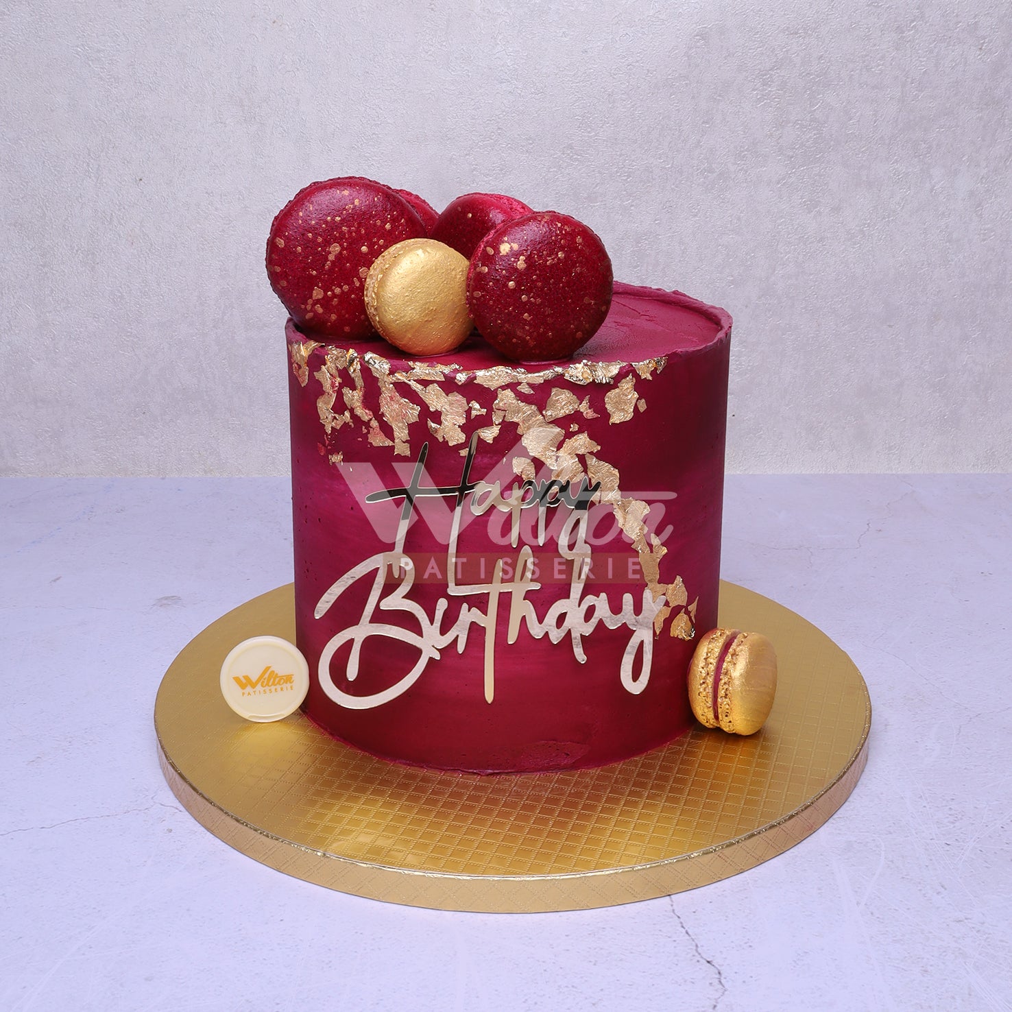 W5.17 MACARONS - Women Birthday Cakes - WILTON PATISSERIE