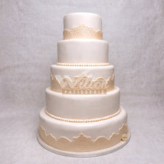 WE19.c VINTAGE - Wedding Cakes - WILTON PATISSERIE