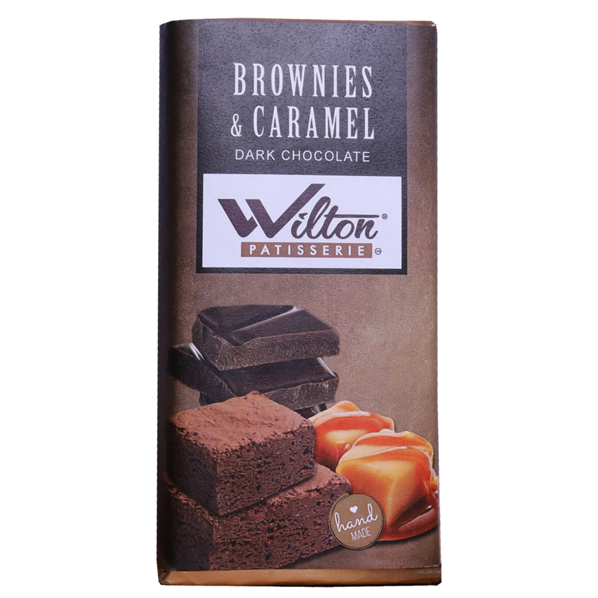 Brownies & Caramel Dark Chocolate 225g - WILTON PATISSERIE