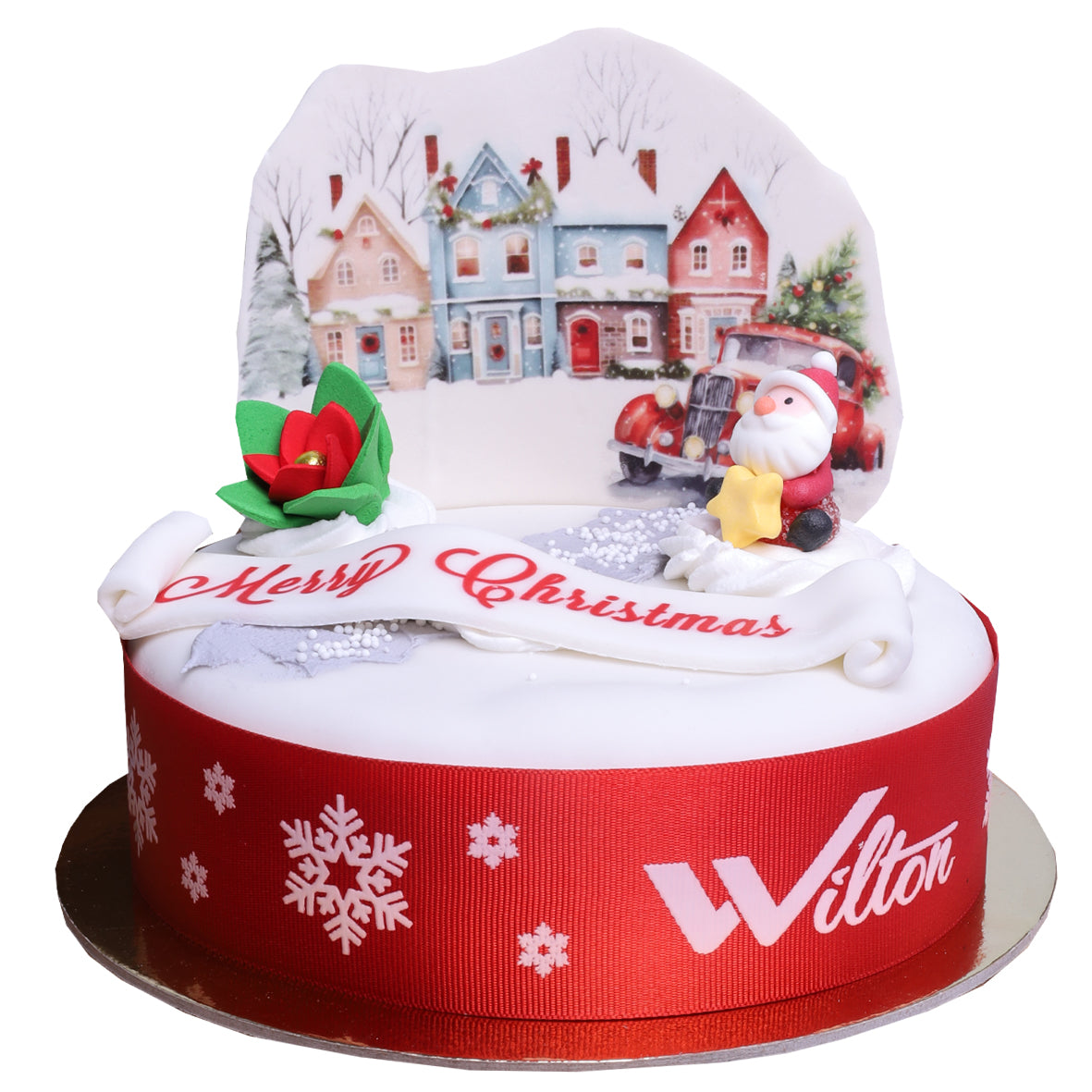 CHRISTMAS CAKES ROUND - WILTON PATISSERIE