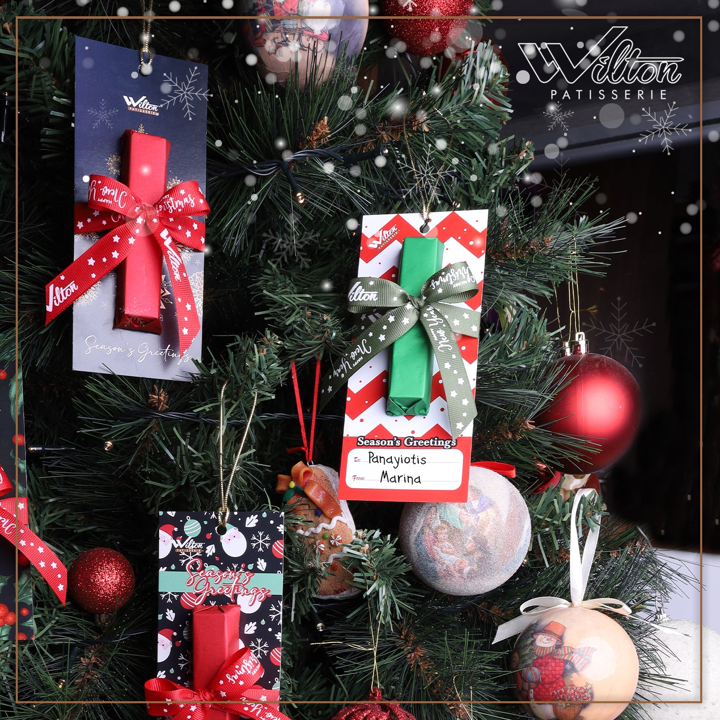 DUBAI CHOCOALTE ORNAMENTS - WILTON PATISSERIE