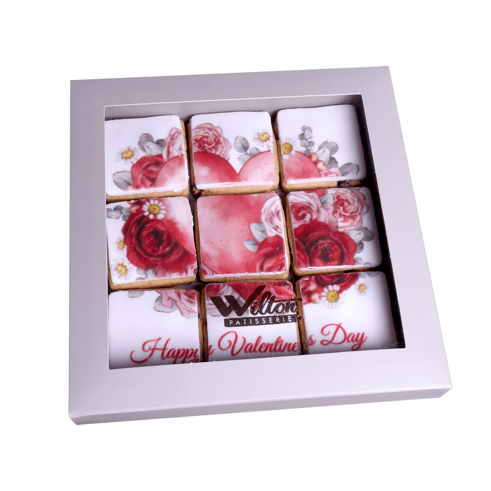 Puzzle Cookie Box - WILTON PATISSERIE