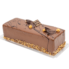 Hazelnut Log - WILTON PATISSERIE
