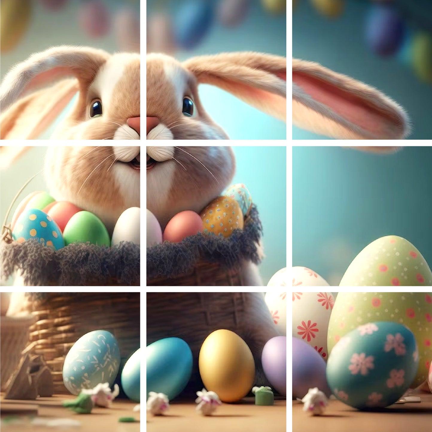 Easter Puzzle Cookie Box - WILTON PATISSERIE