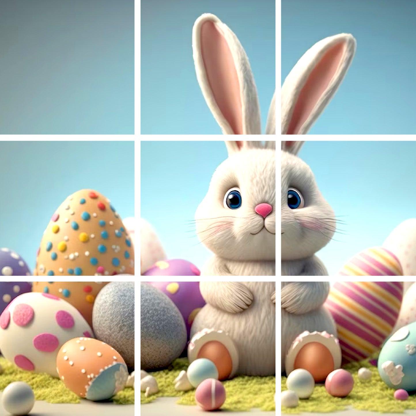 Easter Puzzle Cookie Box - WILTON PATISSERIE